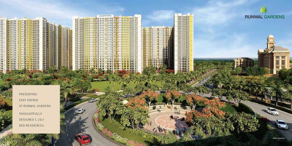 runwal gardens dombivli, 1 bhk dombivli,2 bhk in dombivli